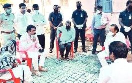 अजितदादा पवार यांनी घेतली विराज जगतापच्या कुटुंबियांची भेट.