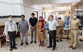 येरवडा परिसरातील स्वाब सेन्टरची अतिरिक्त मनपा आयुक्तांनी केली पाहणी...