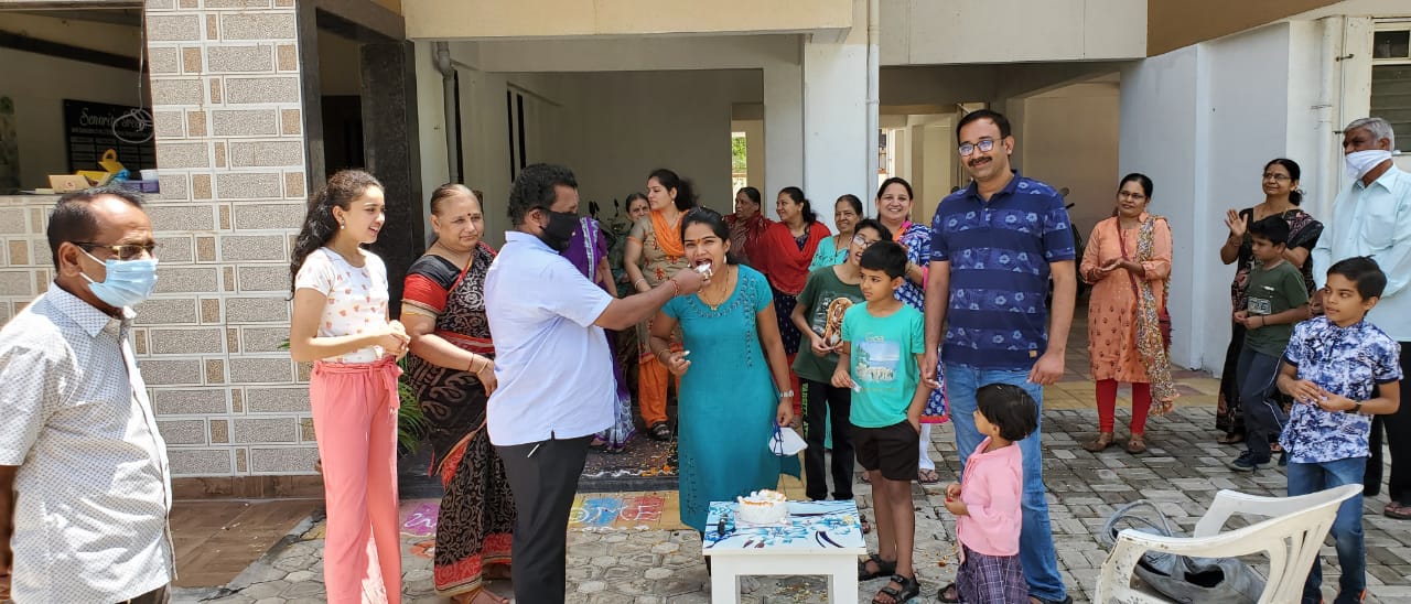 हिंगणे खुर्द येथे कोरोना योध्याचे जल्लोषात स्वागत...