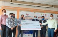 IDBI  बँकेच्या वतीने पिंपरी चिंचवड महापालिकेस  ४० लाखाचा कोरोना निधी