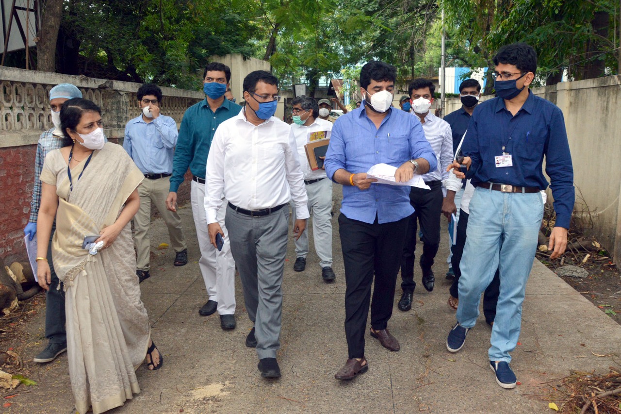 भारतरत्न अटल बिहारी वाजपेयी वैद्यकीय महाविद्यालयाच्या जागेची पाहणी !