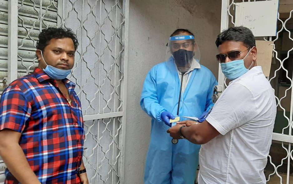 जागतिक डॉक्टर दिनानिमित्त वडारवाडी भागातील डॉक्टरांचा सत्कार...