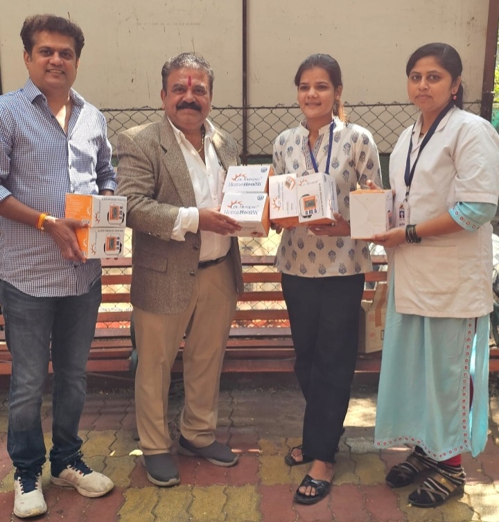 *ज्येष्ठ नागरिकांच्या आरोग्याची काळजी घेणारे देवदूतच - संदीप खर्डेकर*.