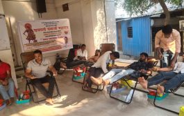 *पिंपरी-चिंचवडमध्ये १,१४० शंभूभक्तांचे रक्तदानाच्या माध्यमातून छत्रपती संभाजी महाराजांना अभिवादन*