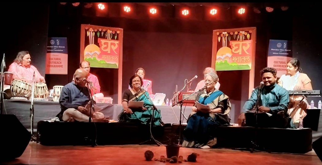 *घर मनातलं' सांगितिक अभिवाचनाला चांगला प्रतिसाद !*