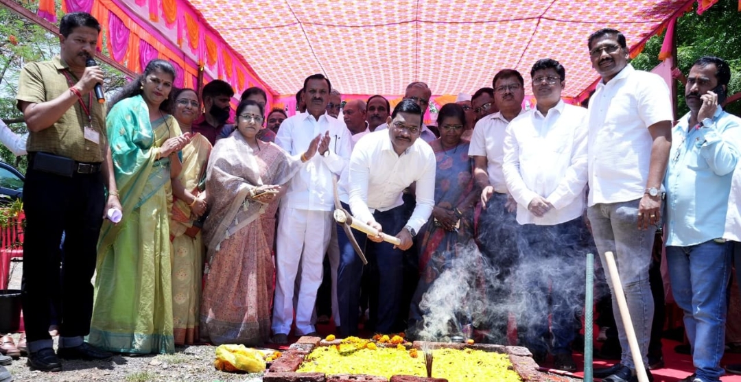 *केशवनगर,चिंचवड शाळेच्या नवीन इमारतीचे भूमिपूजन आमदार शंकर जगताप यांच्या हस्ते संपन्न...*