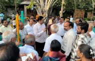 *आमदार शंकर जगताप यांनी उद्यान विभागाच्या अधिकाऱ्यांना घेतले फैलावर*