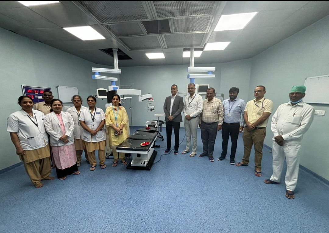 *महापालिकेच्या मासुळकर कॉलनी येथील नेत्र रुग्णालयात नवीन शस्त्रक्रिया कक्षाची उभारणी*