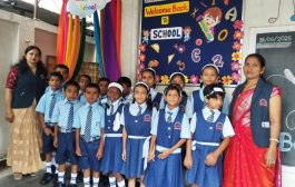 *विद्यार्थ्यांच्या किलबिलाटाने गजबजले लिटल फ्लॉवर स्कुल व भारतीय विद्यानिकेतन विद्यालय*