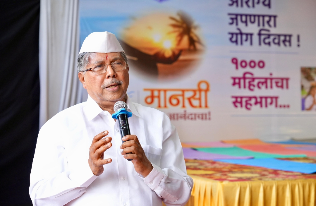 *प्रत्येक महिलेने योगाभ्यास करणे गरजेचे* *नामदार चंद्रकांतदादा पाटील यांचे प्रतिपादन*