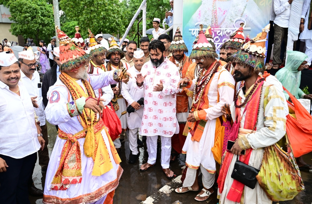 *टाळ-मृदंग अन्‌ हरीनामाचा गजर : आमदार महेश लांडगे यांच्या पुढाकाराने सेवा उपक्रम*