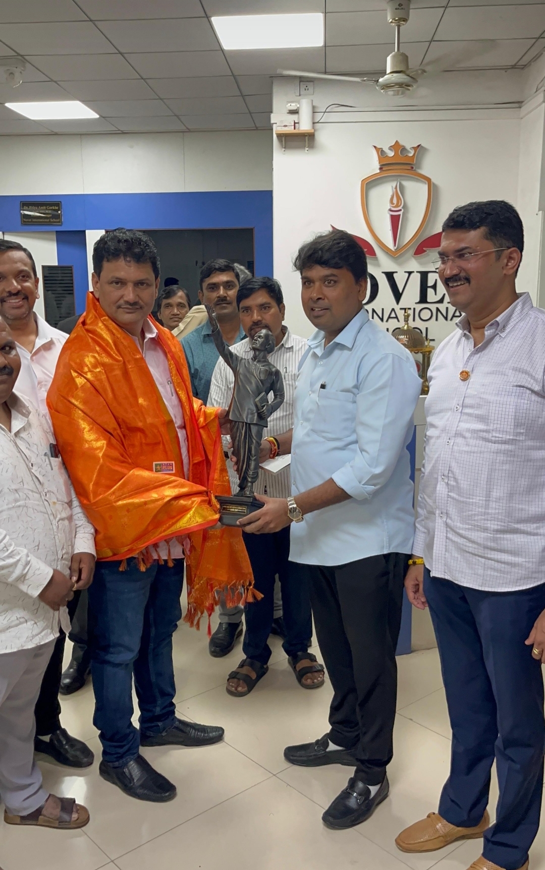 *महाराष्ट्र राज्याचे सार्वजनिक आरोग्य व कुटुंब कल्याण मंत्री प्रकाश आबिटकर यांची आमदार अमित गोरखे यांच्या कार्यालयास सदिच्छा भेट*