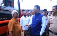 परिवहन मंत्री प्रताप सरनाईक यांची लोणावळा बसस्थानकाला भेट