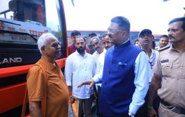 परिवहन मंत्री प्रताप सरनाईक यांची लोणावळा बसस्थानकाला भेट