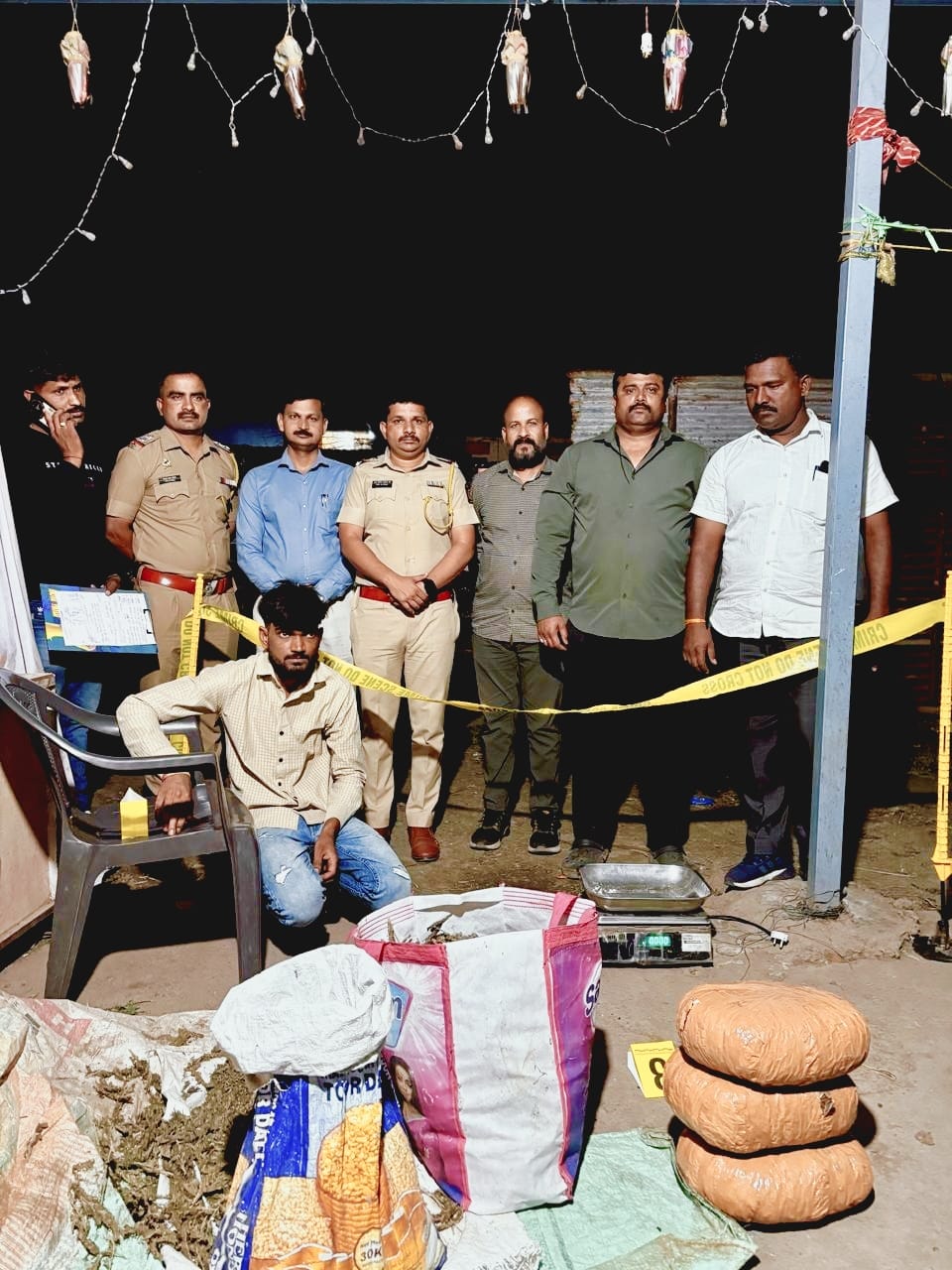 पुणे ग्रामीणमध्ये ANTF ची धडक कारवाई : ९ किलो ७५८ ग्रॅम गांजासह आरोपी जेरबंद