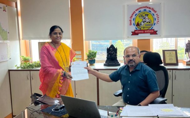 पिंपळे सौदागर येथे पोस्ट ऑफिससाठी आमदार शंकरभाऊ जगताप यांचा पाठपुरावा; नगरसेविका कुंदाताई भिसे यांनी आयुक्तांना दिले निवेदन