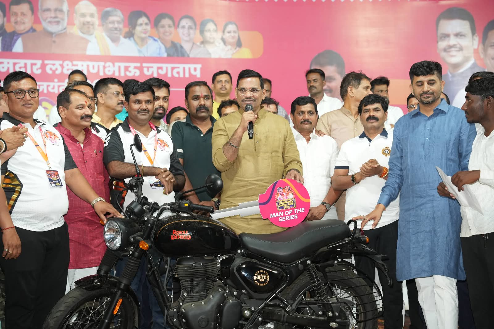 क्रिकेटचा महासंग्राम; 'आमदार लक्ष्मणभाऊ जगताप चषक २०२६' संपन्न.!