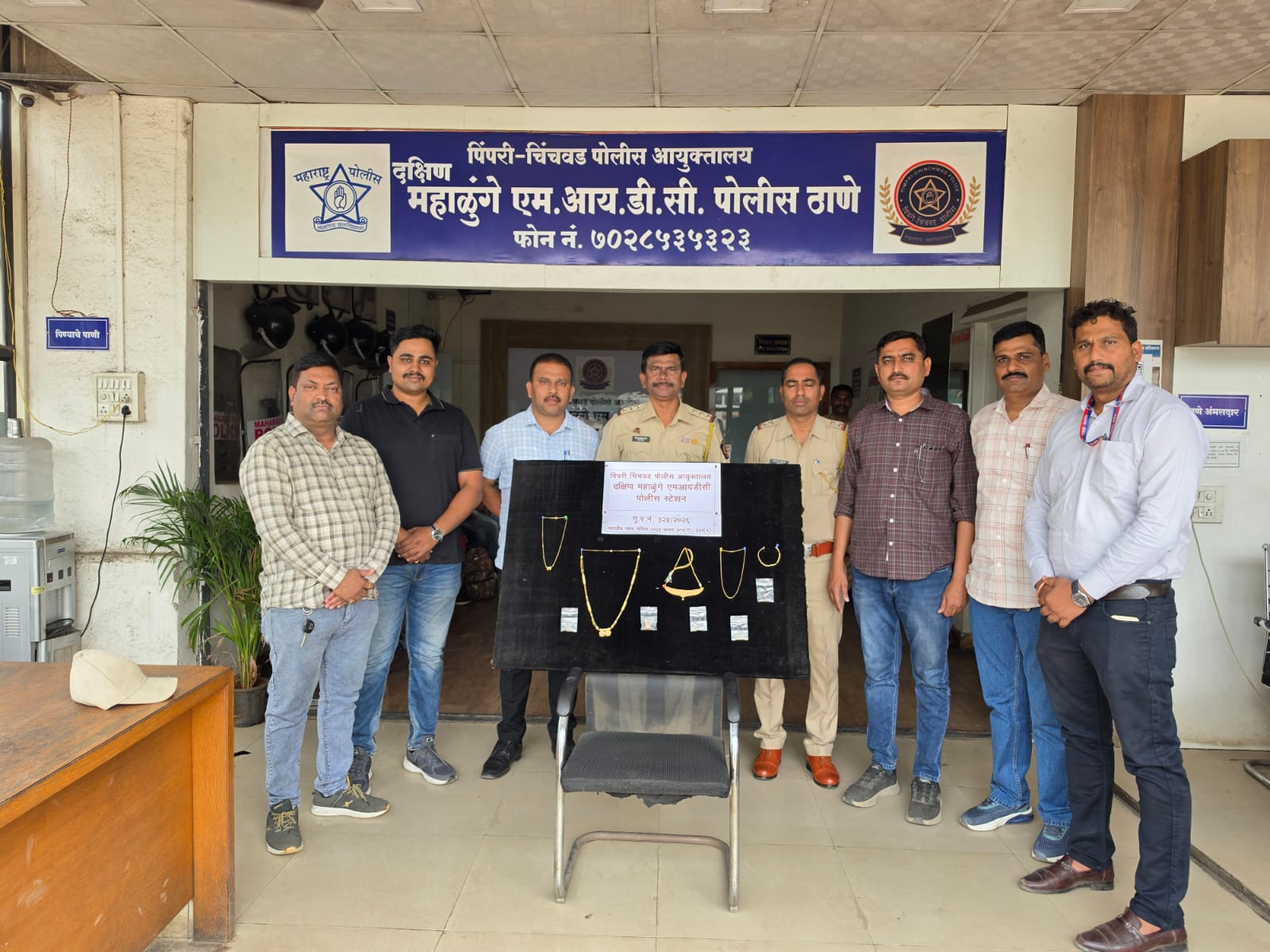 २४ तासांत घरफोडीचा गुन्हा उघड; १३.८७ लाखांचा मुद्देमाल जप्त